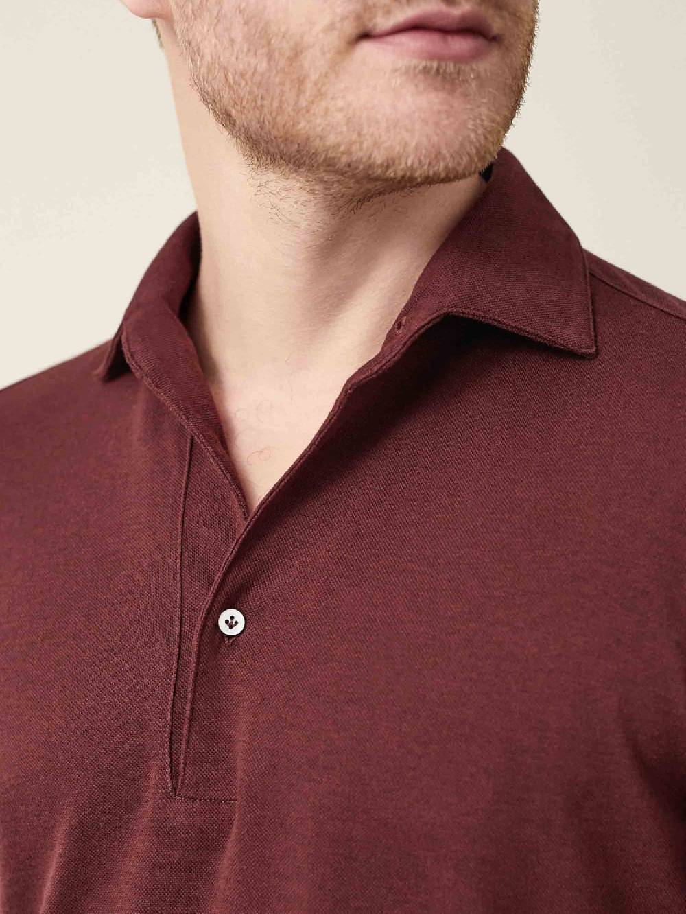 Luca Faloni Brera Polo Piqué di cotone Spedizione gratuita