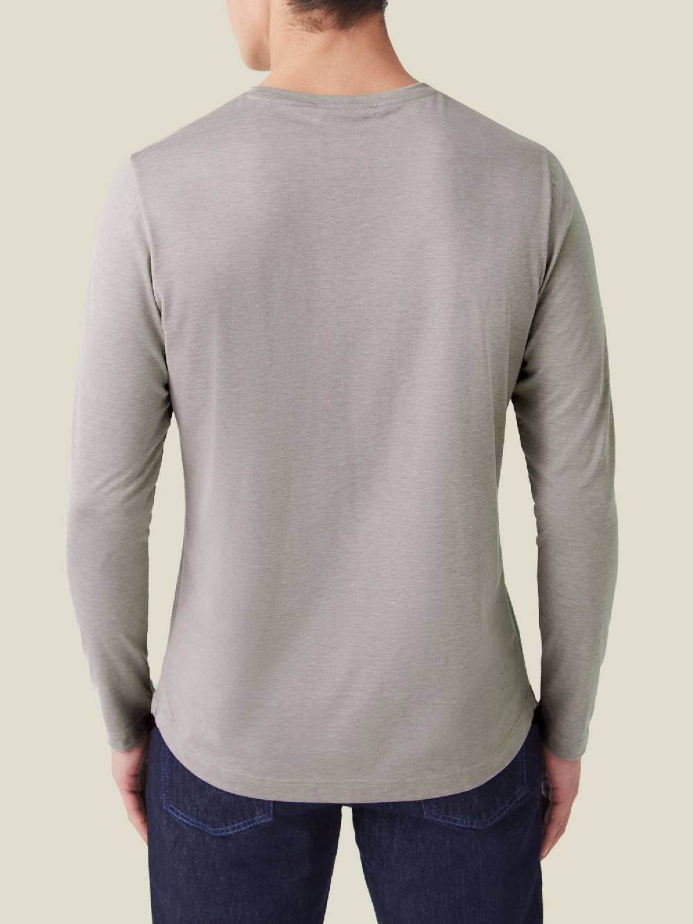 Luca Faloni T-Shirt Maniche LungheSeta Cotone Offerta