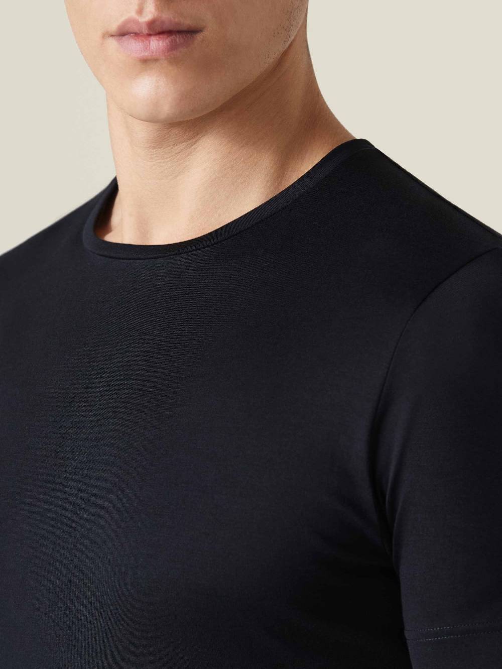 Luca Faloni T-ShirtSeta Cotone In Saldo