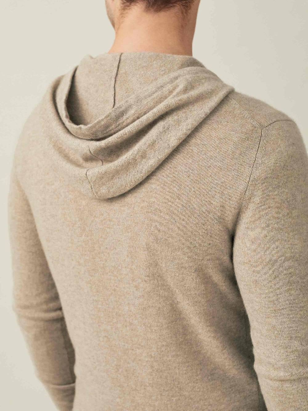 Luca Faloni Felpa con cappucciocashmere a 2 fili Economico