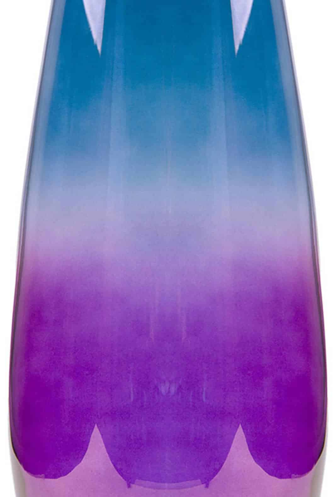 Luisa Beccaria Shade Purple To Blue Drop Vaso Consegna Veloce