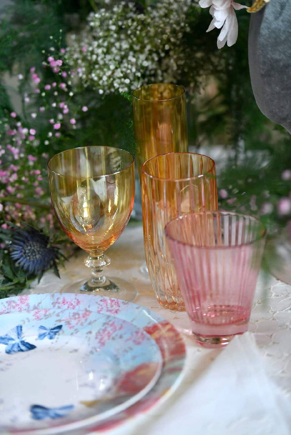 Luisa Beccaria Ambra Set Di Due Bicchieri Tumbler Grandi Economico