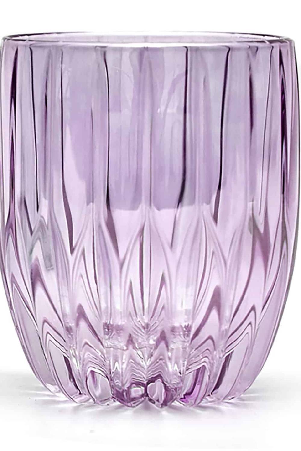 Luisa Beccaria Viola Set Di Due Piccoli Bicchieri Tumbler Vendita Calda