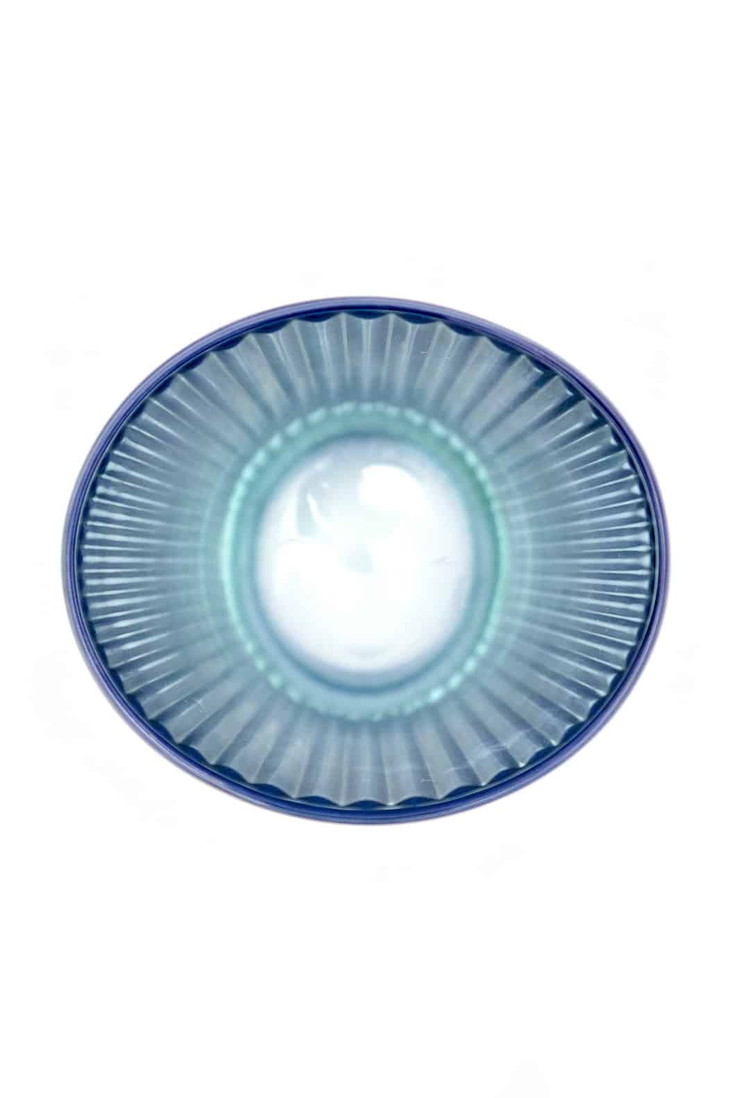 Luisa Beccaria Set Blu Di Due Bicchieri D'acqua Iside Vendita Economica