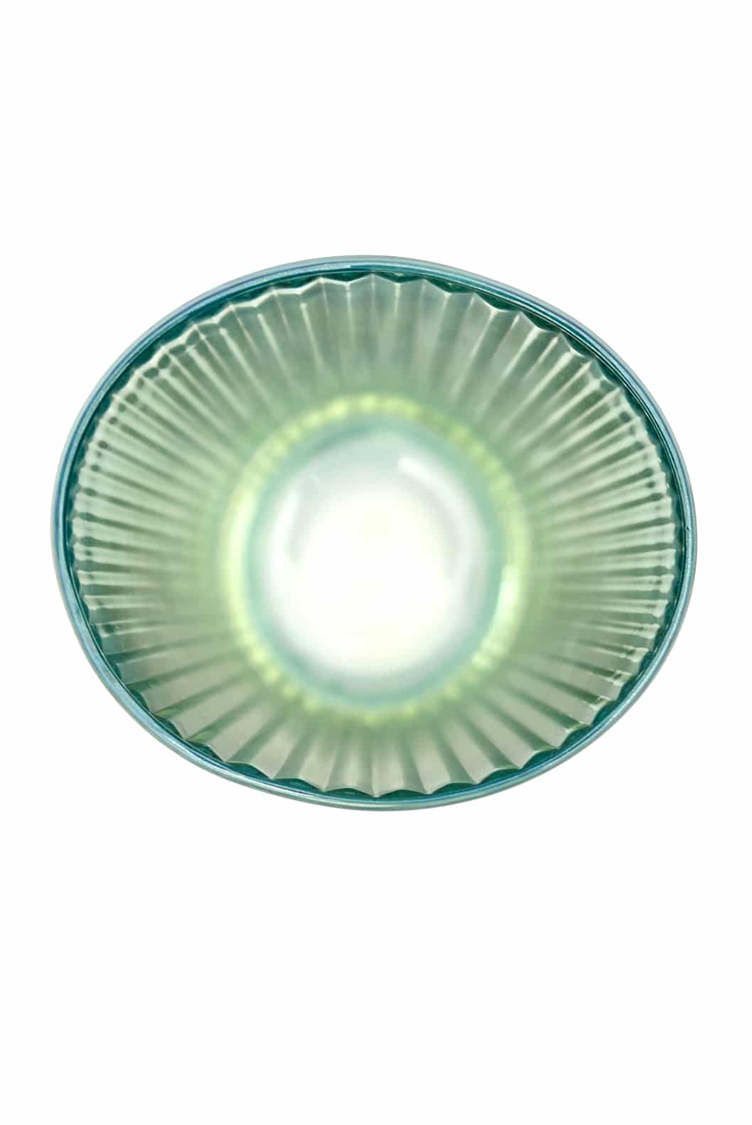 Luisa Beccaria Set Verde Di Due Bicchieri D'acqua Iside Saldi Di Fabbrica