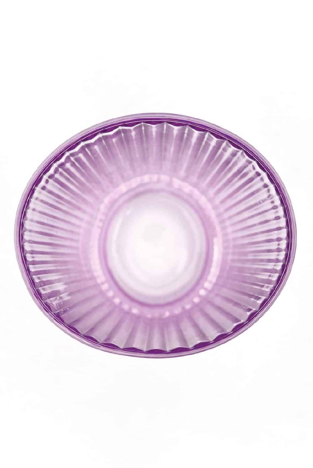 Luisa Beccaria Set Viola Di Due Bicchieri D'acqua Iside Negozio