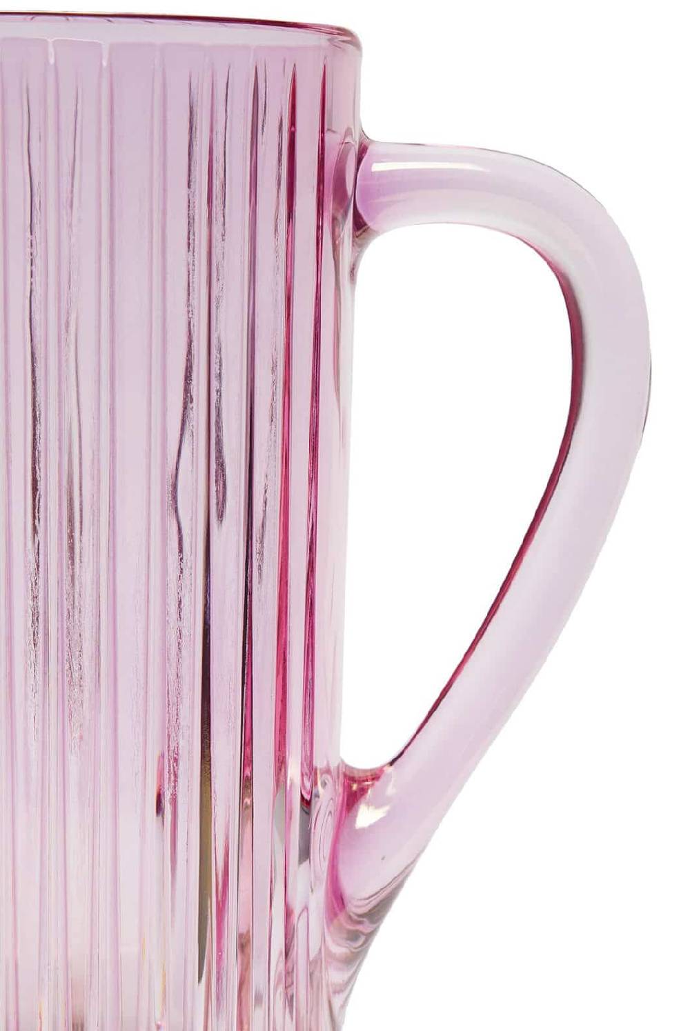 Luisa Beccaria Brocca Rigata Rosa Prestige in Vetro Moda