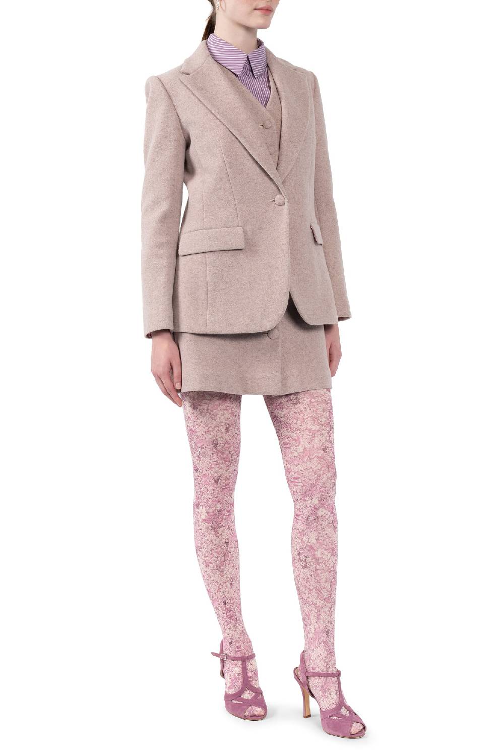 Luisa Beccaria Giacca Blazer in Lana Negozi Online