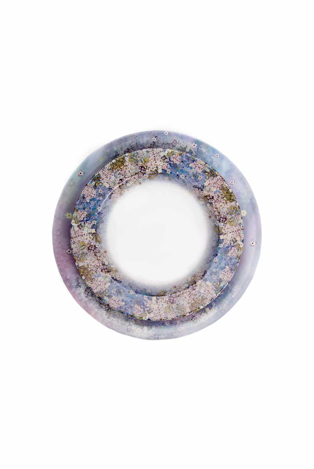 Luisa Beccaria Cherry Blossom Set Di Due Piatto Di Minestra Saldi Di Fabbrica