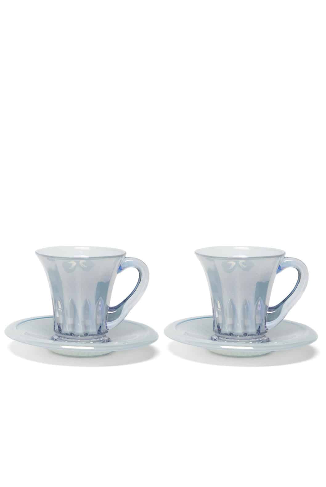 Luisa Beccaria Set Blu Di Due Tazze Da Caffè Doge In Saldo