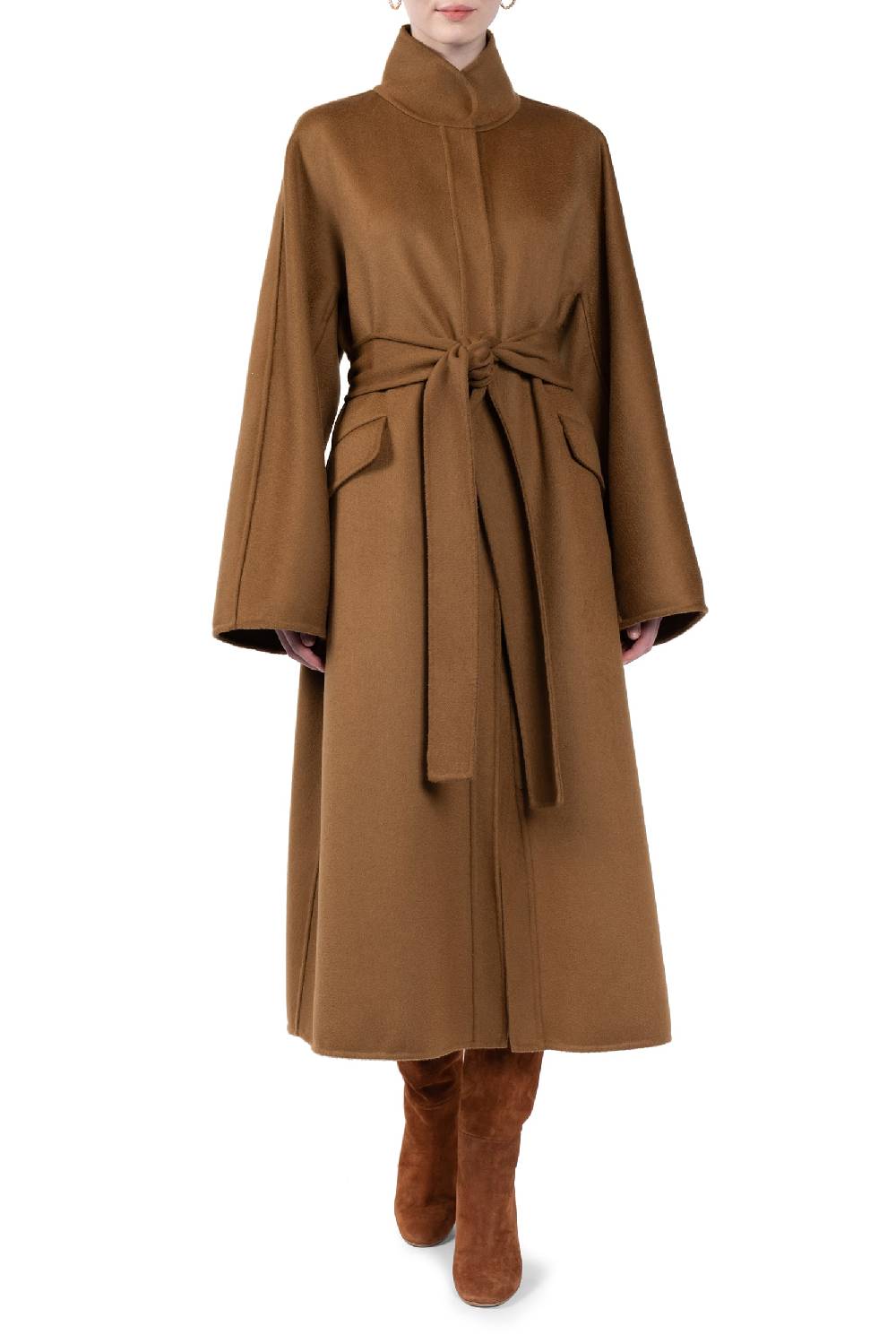 Luisa Beccaria Cappotto doppio in lana Vendita