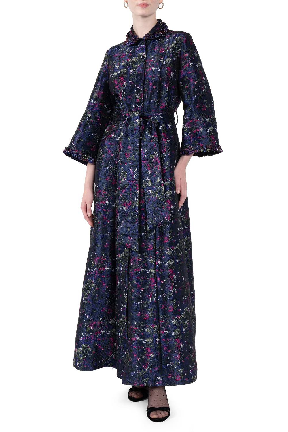Luisa Beccaria Abito in broccato con colletto Sottocosto