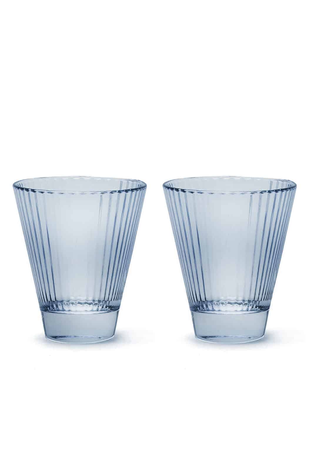 Luisa Beccaria Set Blu Di Due Bicchieri Di Vino Iside Novità