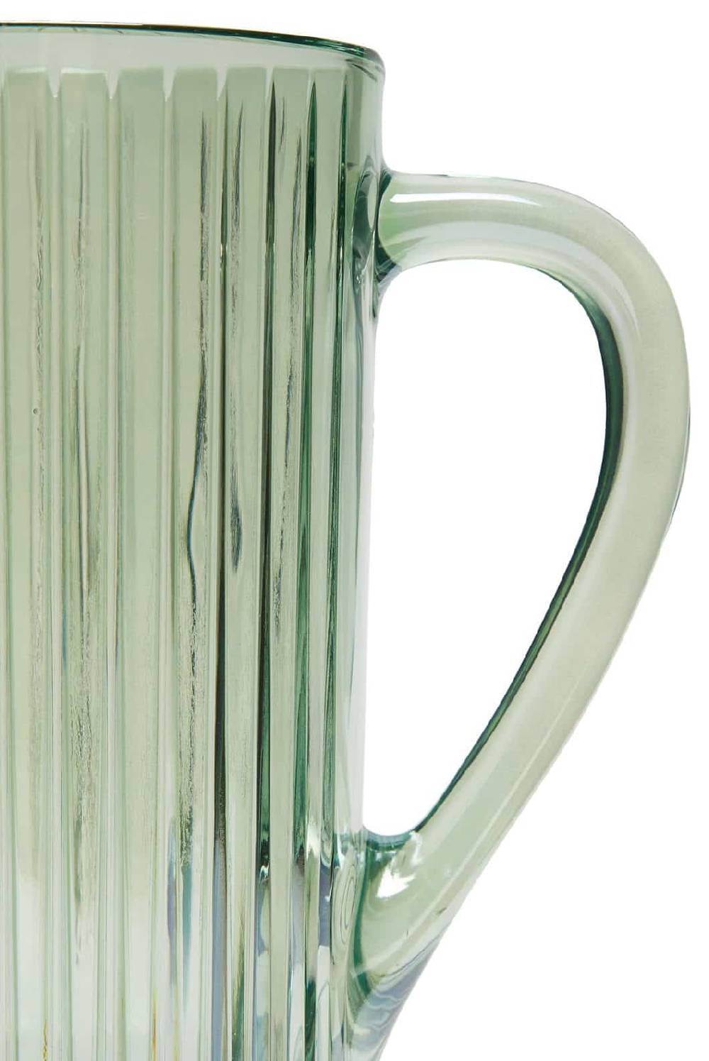Luisa Beccaria Brocca Rigata Verde Prestige in Vetro Outlet