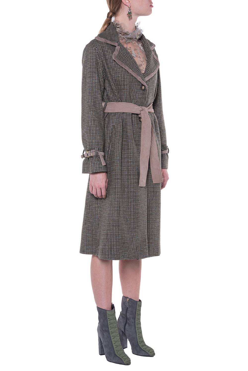 Luisa Beccaria Cappotto in tweed Promozione