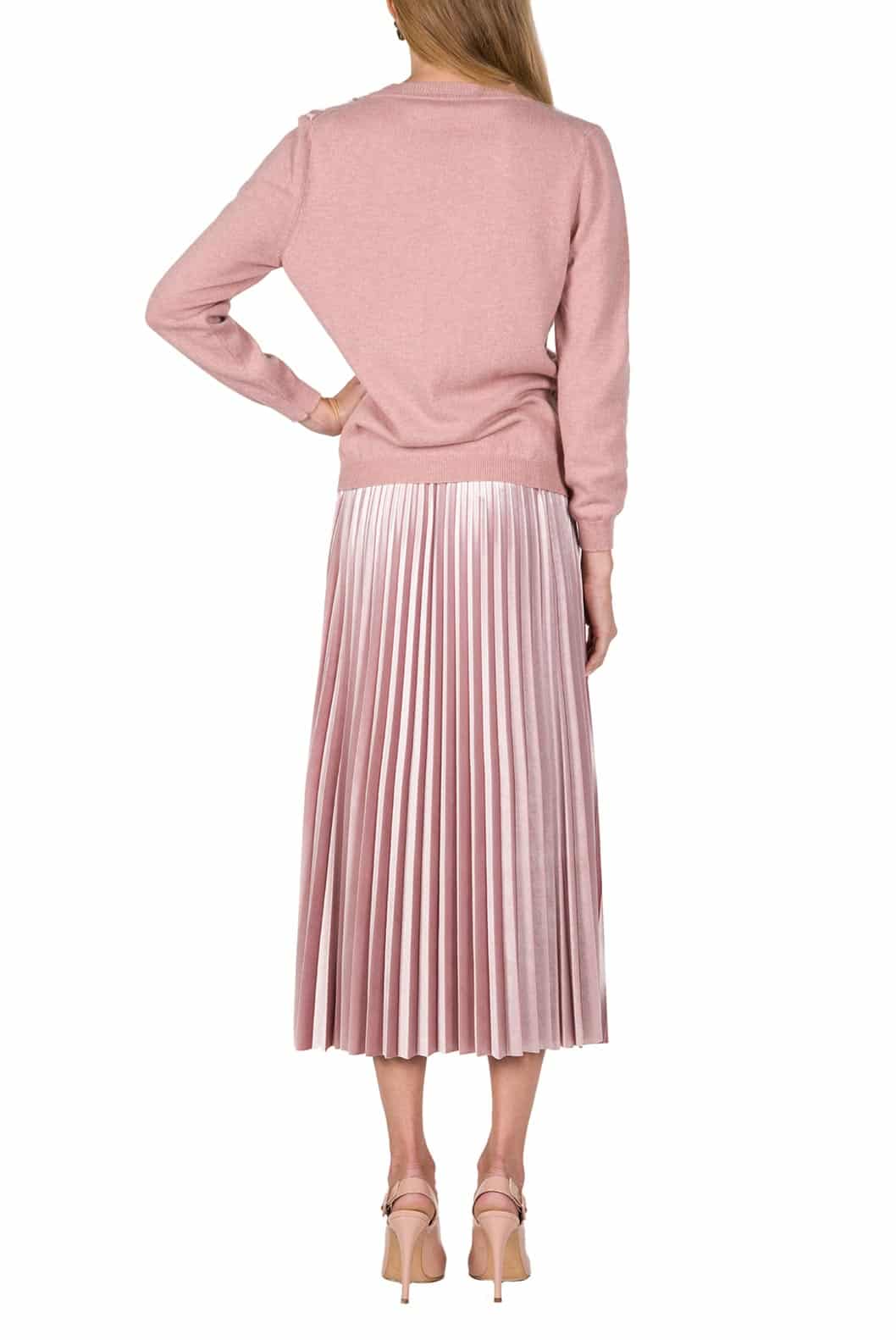 Luisa Beccaria Gonna longuette in velluto 50% di sconto per tempo limitato