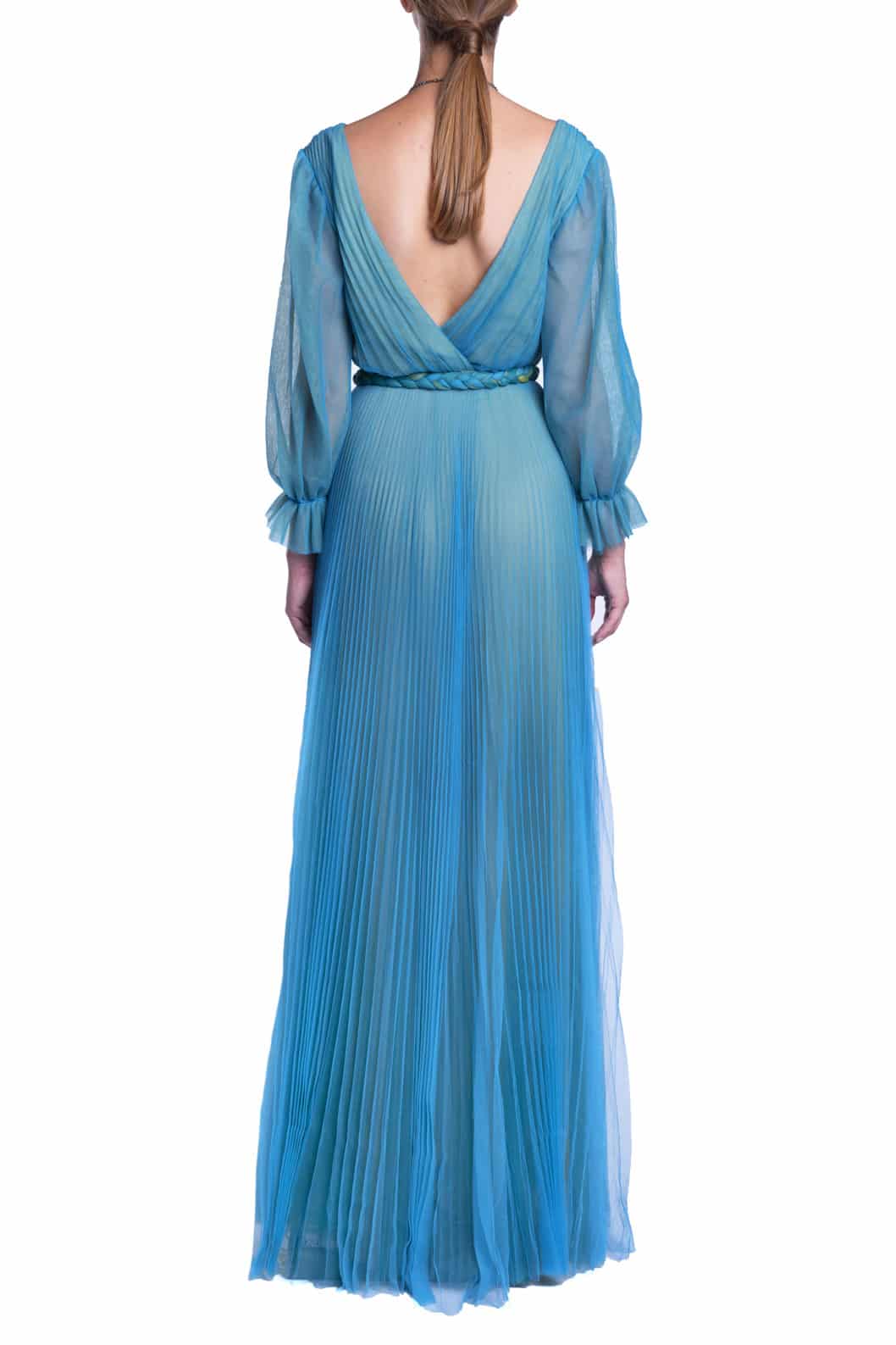 Luisa Beccaria Maxi abito in tulle plissettato I Più Venduti