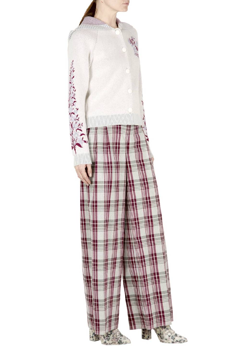 Luisa Beccaria Cardigan con cappuccio in cashmere Ultimi due giorni
