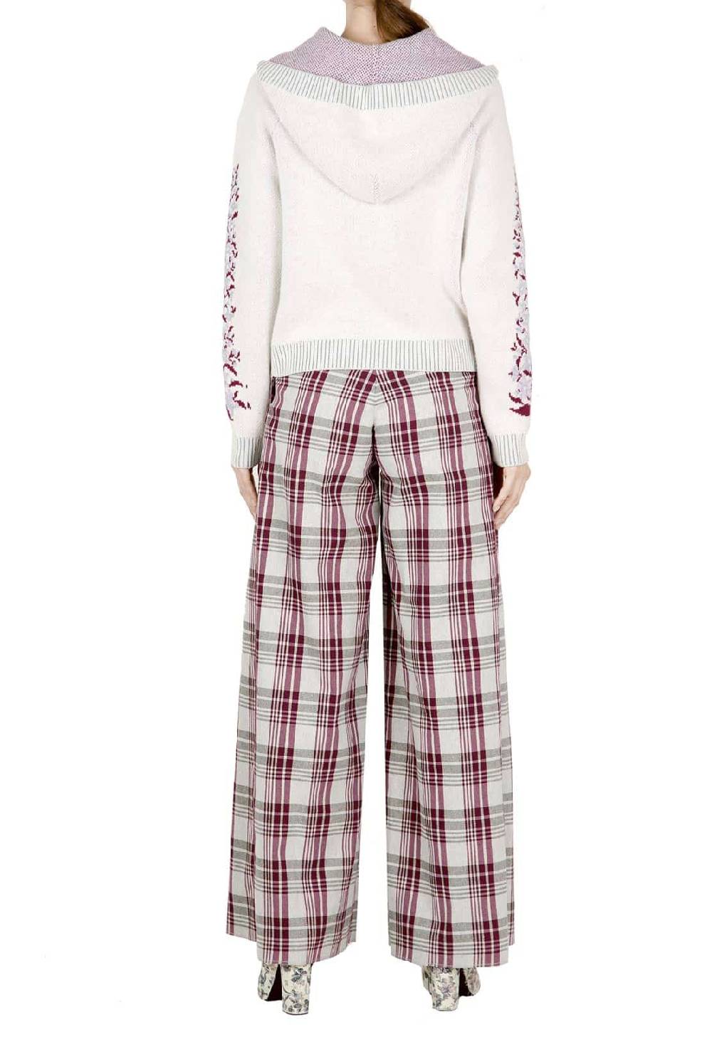 Luisa Beccaria Cardigan con cappuccio in cashmere Ultimi due giorni