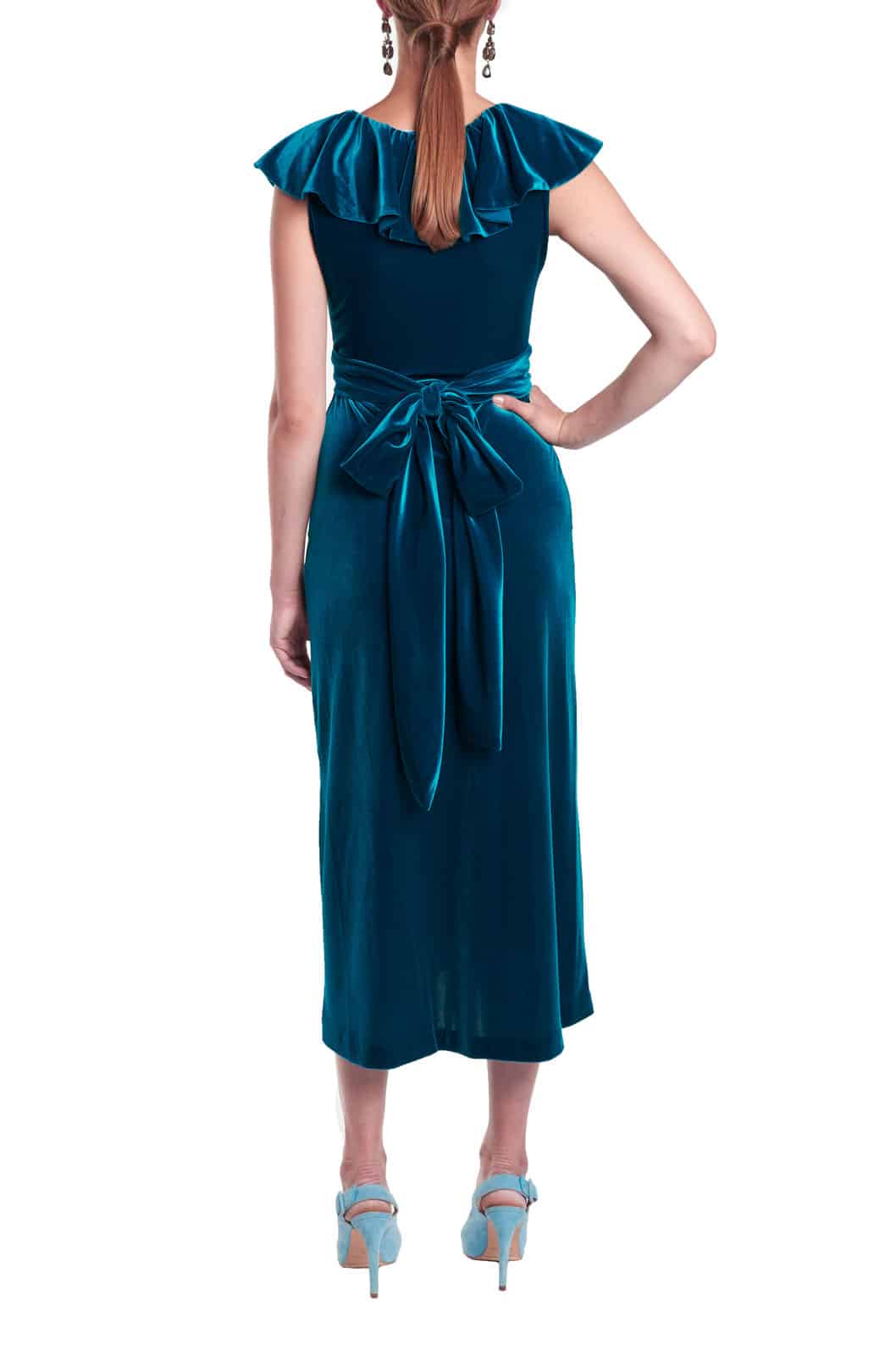 Luisa Beccaria Abito in velluto elasticizzato Only for today