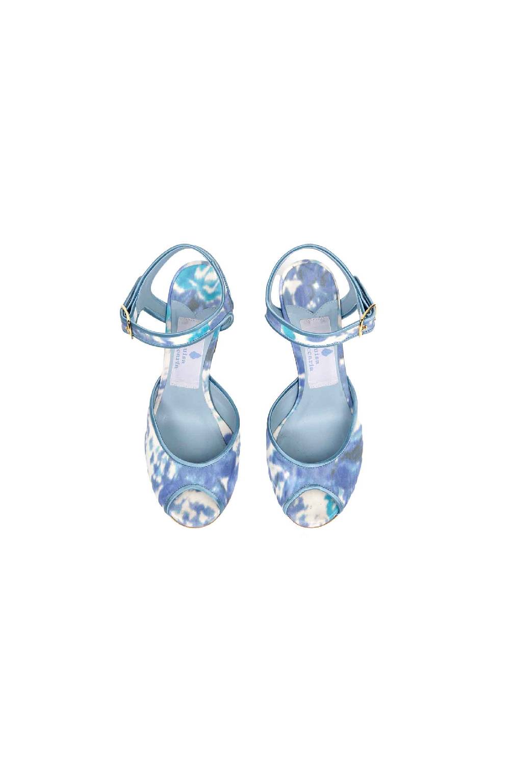 Luisa Beccaria Tacchi Open-Toe floreali Capri Sconti questo mese