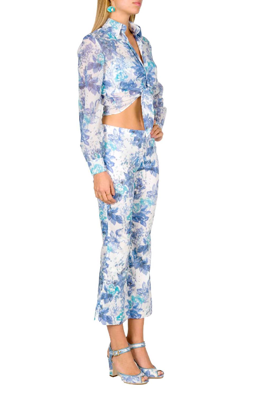 Luisa Beccaria Camicia Capri allacciata Vendita