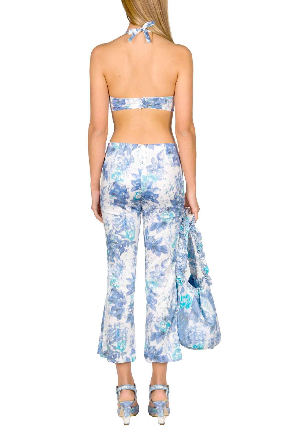 Luisa Beccaria Pantaloni Capri stampati Pezzi Unici