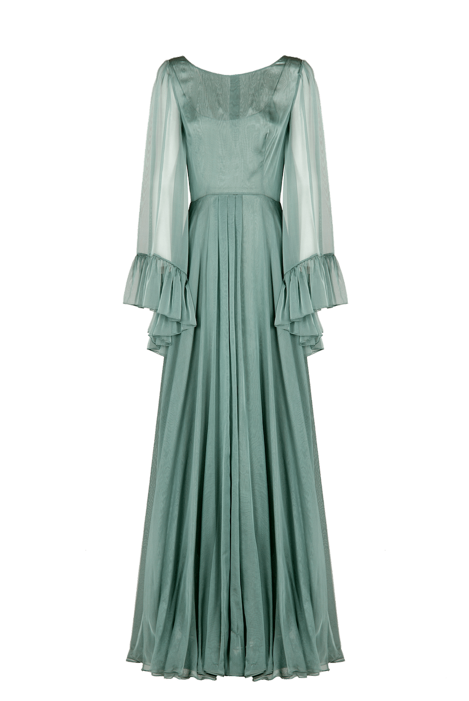 Luisa Beccaria Abito lungo in chiffon Sconto di tempo limitato