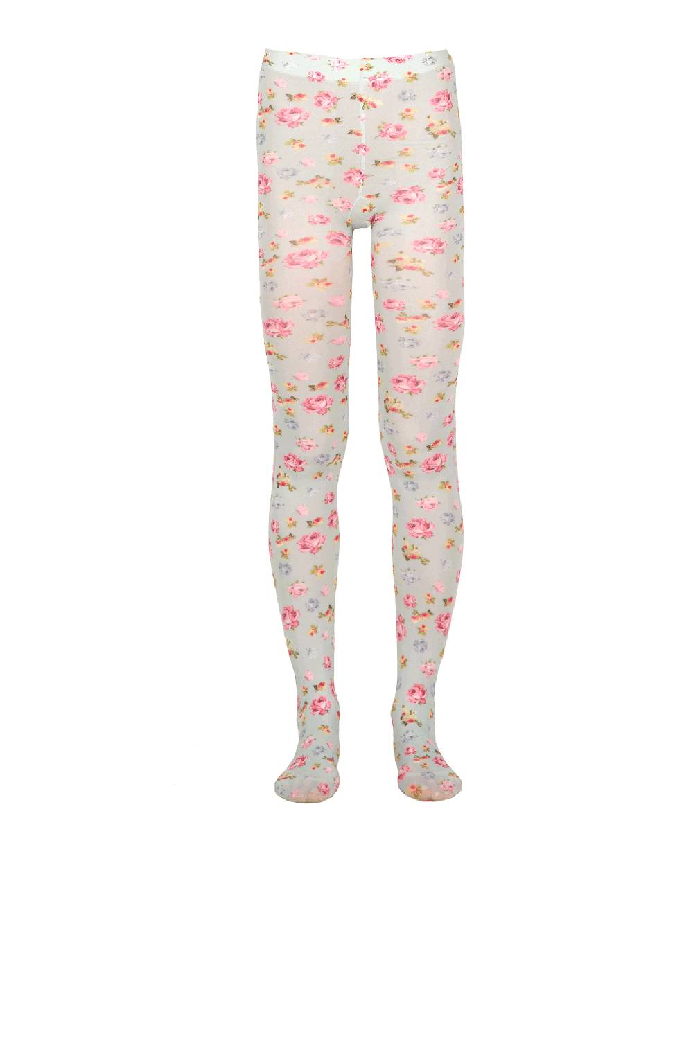 Luisa Beccaria Collant Lycra Piccole Rose Grigie Negozio online di fabbrica