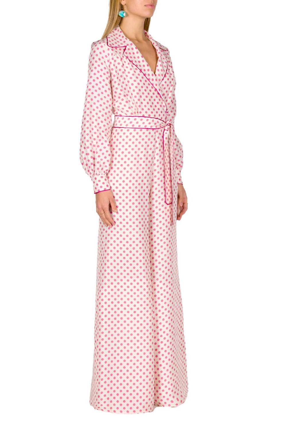 Luisa Beccaria Tuta vintage a pois Online Outlet