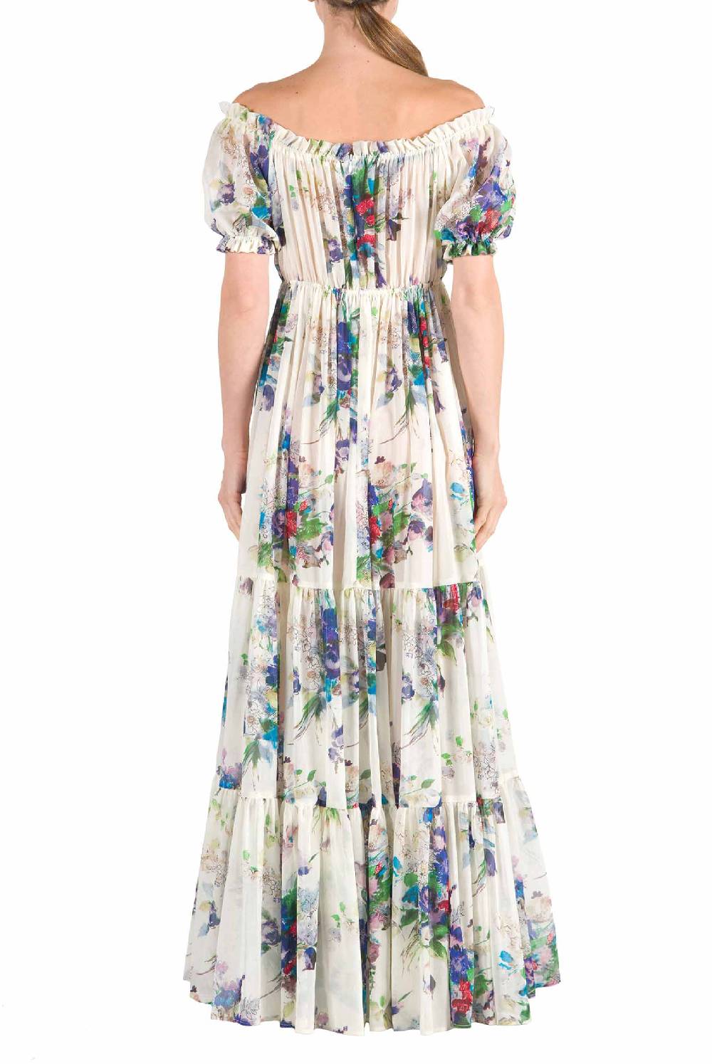 Luisa Beccaria Abito stampato con bouquet floreale Lightning offer
