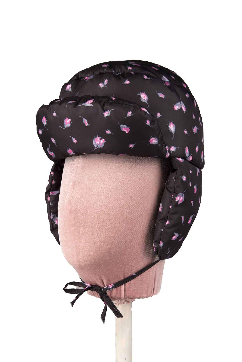 Luisa Beccaria Cappello da aviatore nero Winter Garden Qualità Garantita