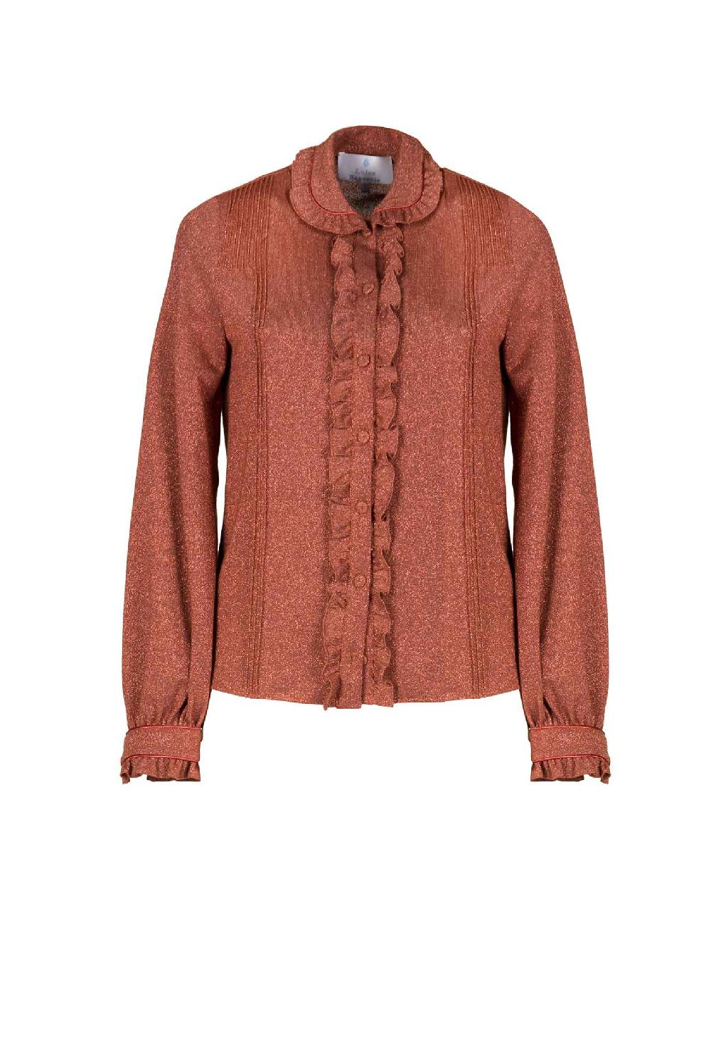 Luisa Beccaria Camicia in jersey lurex Hotsell