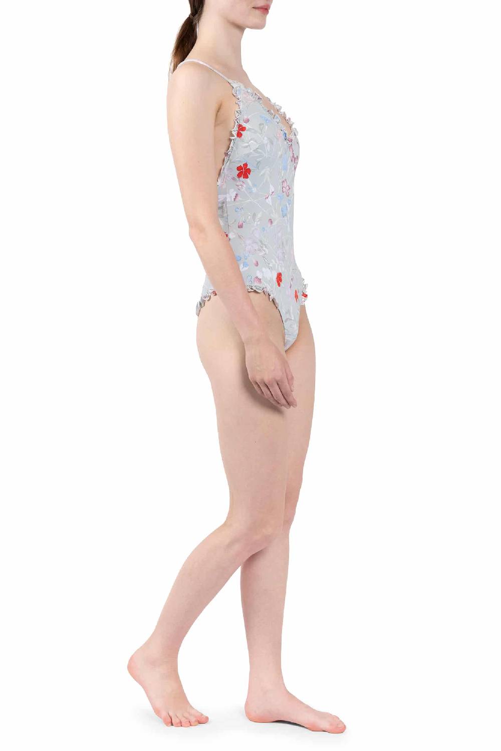 Luisa Beccaria Costume da bagno intero Gilly Flowers Ritorno libero