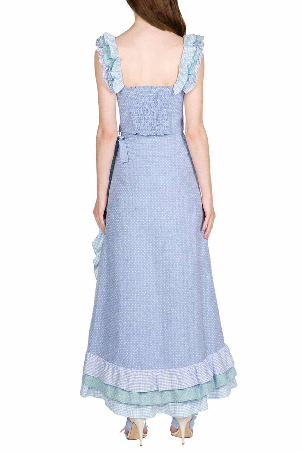 Luisa Beccaria Top senza maniche a pois Black Friday Prezzi