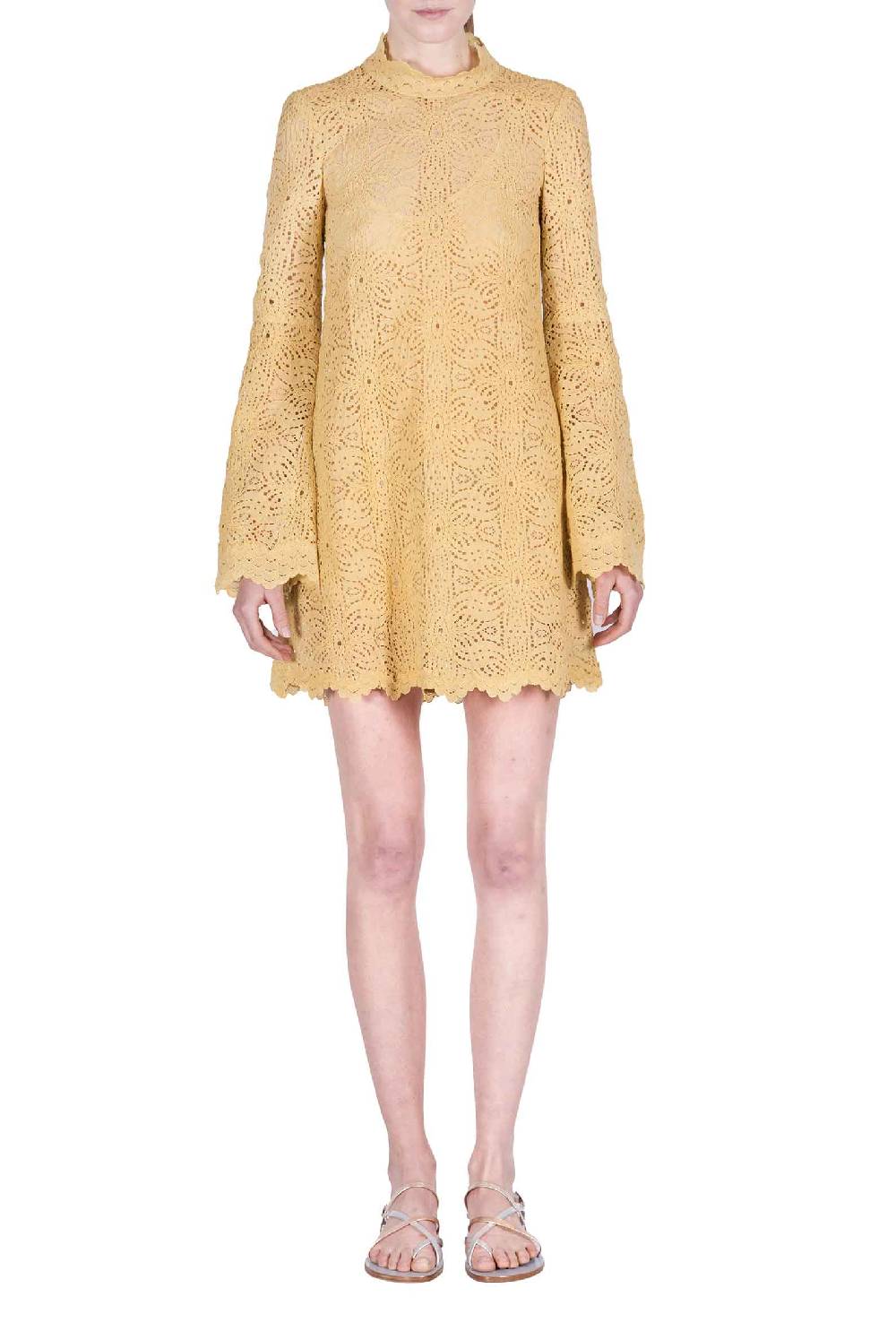 Luisa Beccaria Mini abito in pizzo Offerte speciali