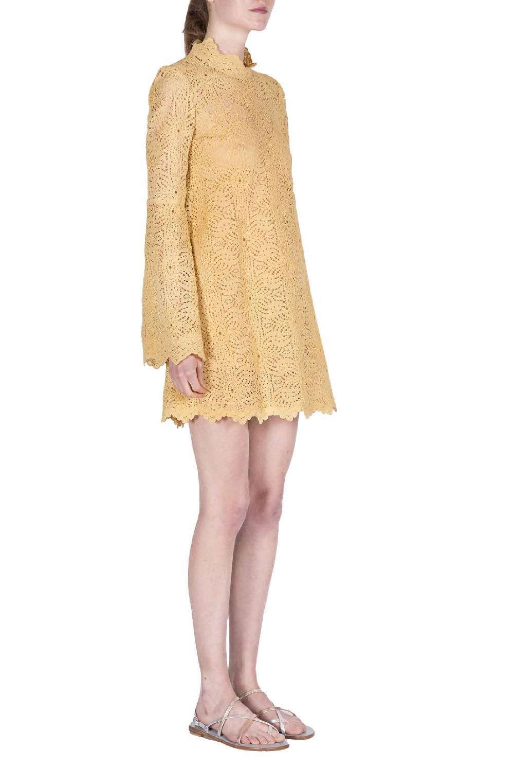 Luisa Beccaria Mini abito in pizzo Offerte speciali