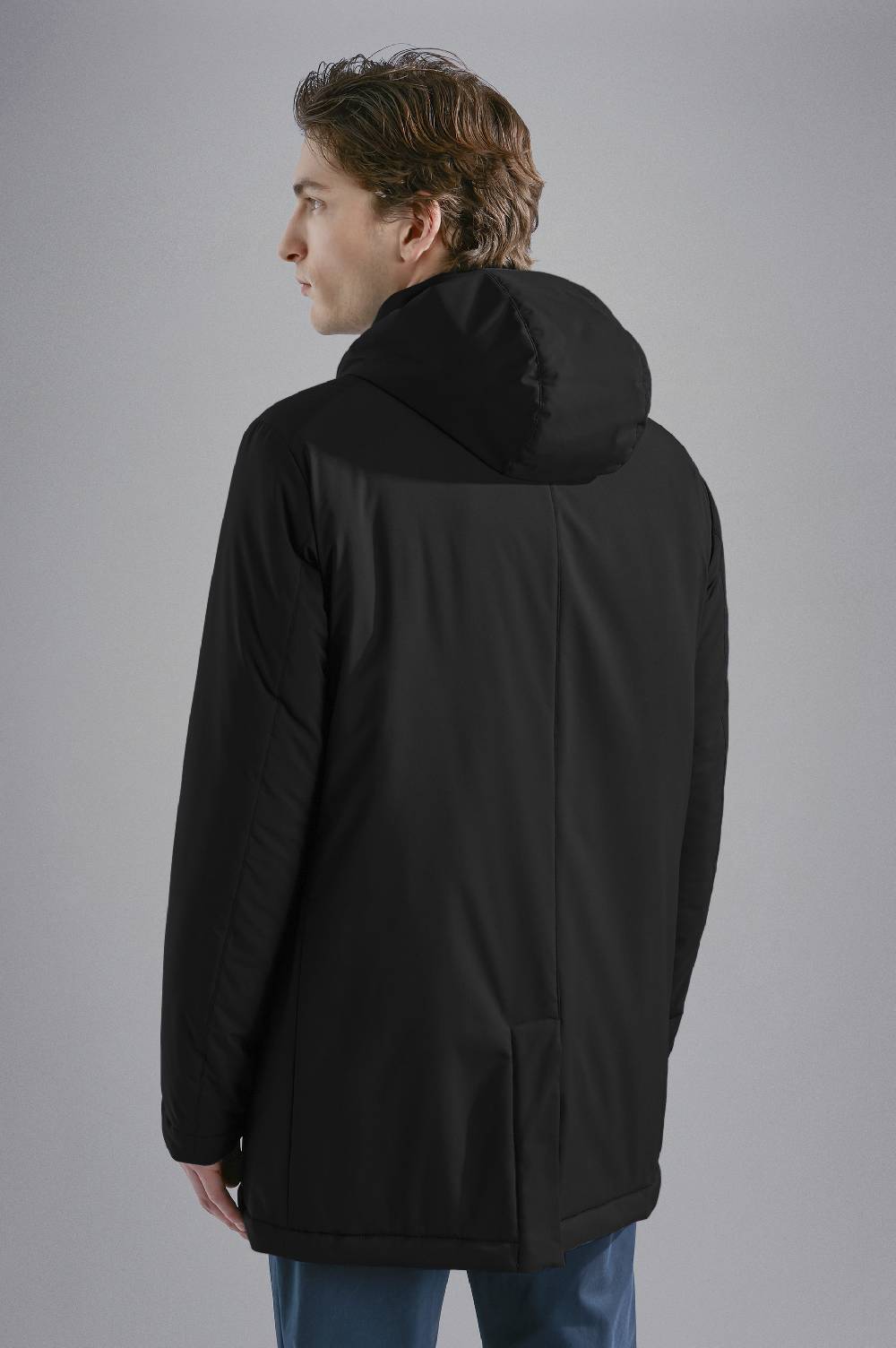 ﻿Paul & Shark Car Coat in Typhoon Platinum Paul & Shark Acquista Ora