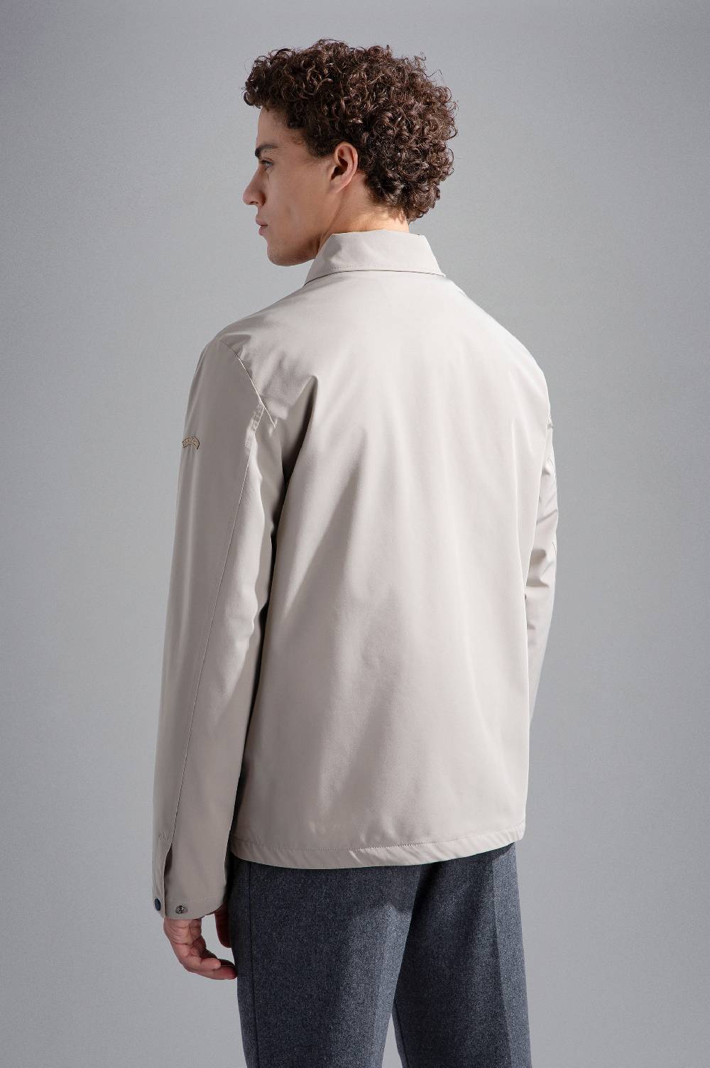 Paul & Shark Shacket in Typhoon Re-4X4 Stretch Paul & Shark Affare Del Giorno