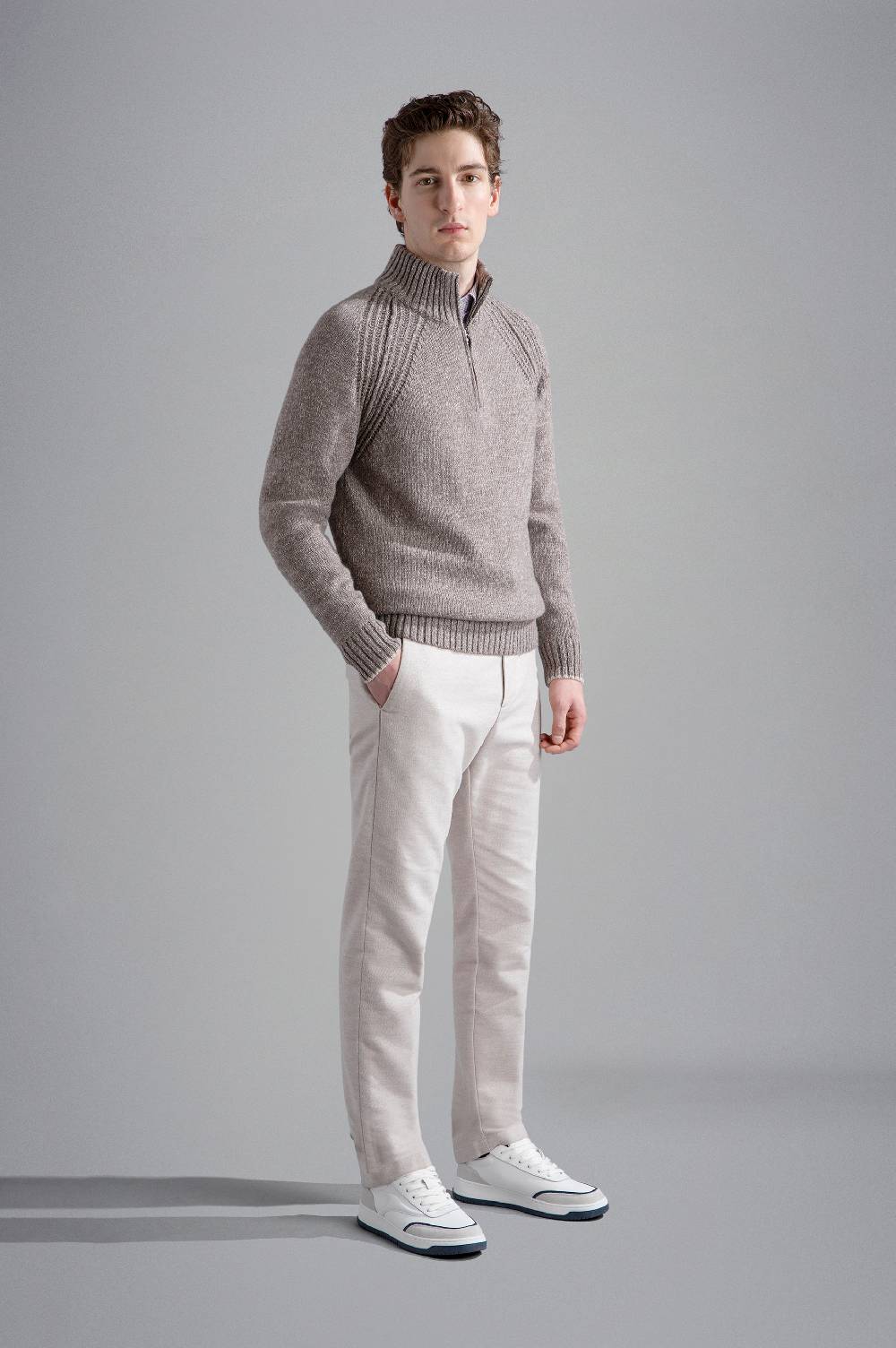 Paul & Shark Camicia in twill di cotone Paul & Shark Presa