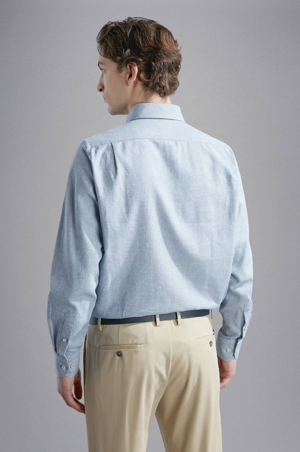 Paul & Shark Camicia in cotone, lino e cashmere Paul & Shark Sconto