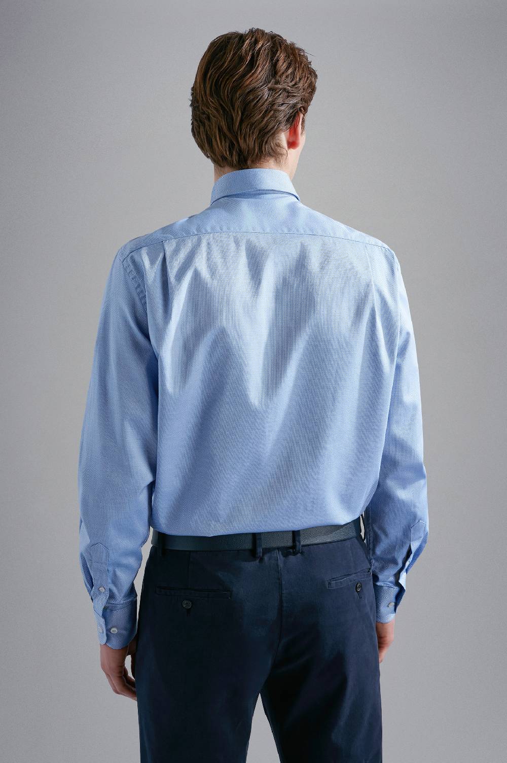 Paul & Shark Camicia in cotone con micro pattern Paul & Shark Offerta