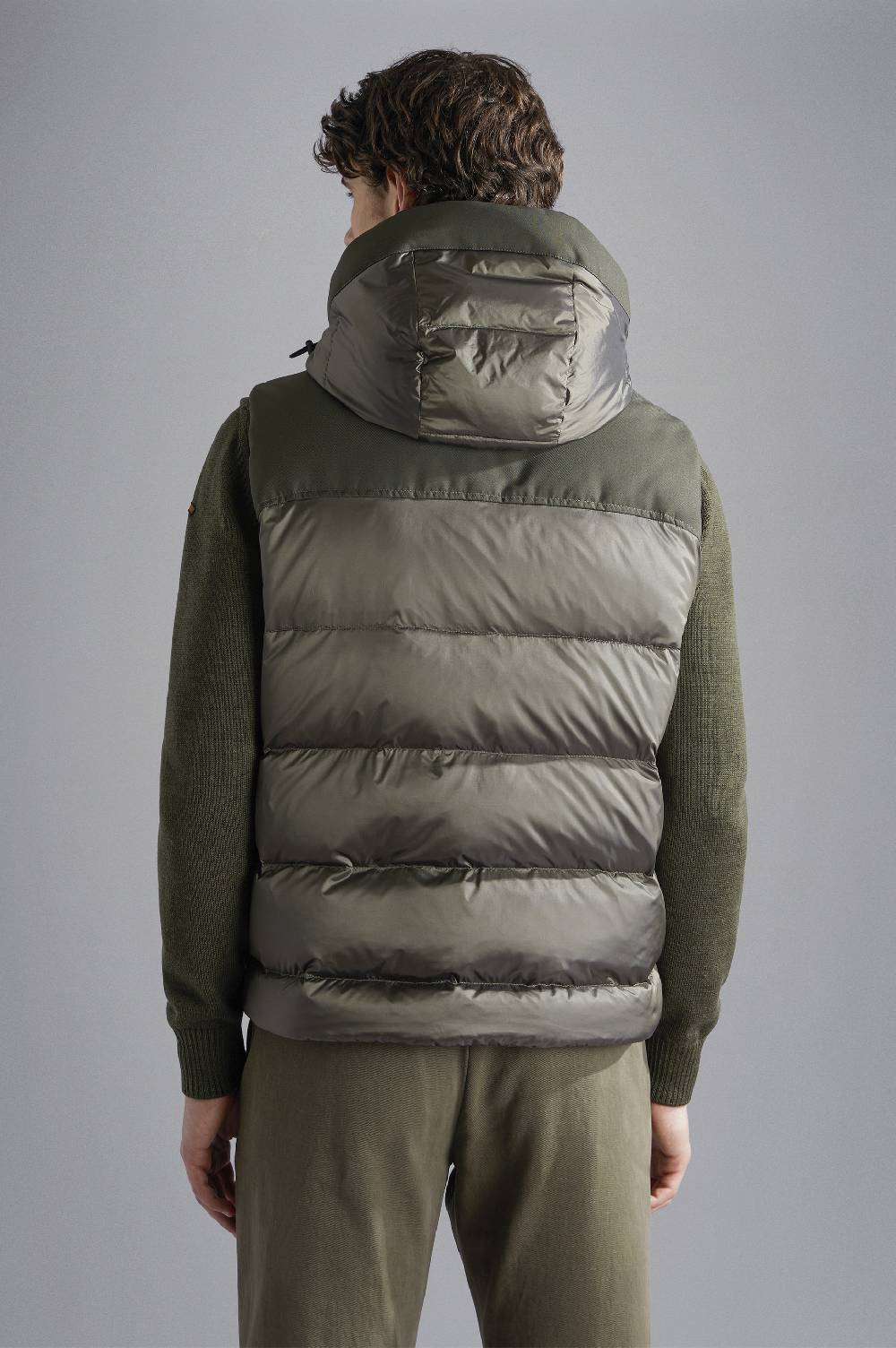 Paul & Shark Gilet Hybrid in nylon cangiante e tessuto tecnico Paul & Shark Vendite Flash