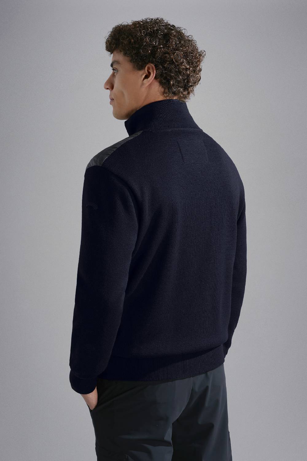 Paul & Shark Cardigan Hybrid in lana e nylon Paul & Shark Nuova