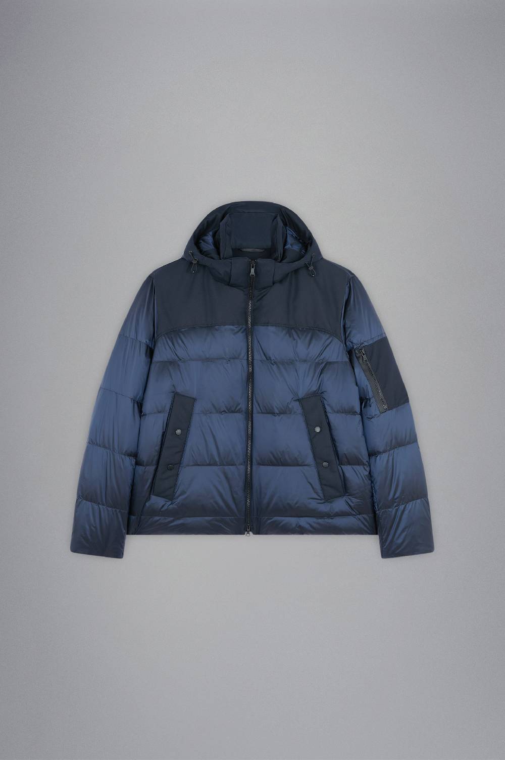 Paul & Shark Piumino Hybrid in nylon cangiante e tessuto tecnico Paul & Shark Italy