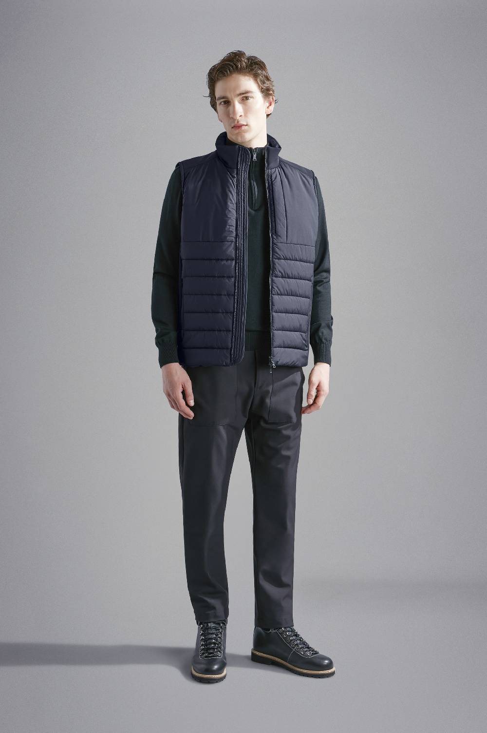 Paul & Shark Gilet Hybrid in Re-Shark Shell Paul & Shark Italia
