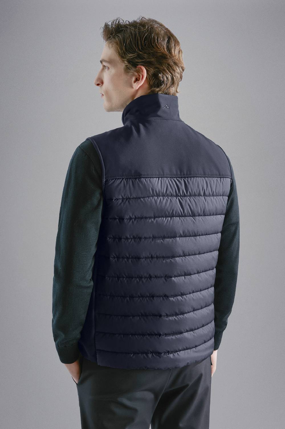 Paul & Shark Gilet Hybrid in Re-Shark Shell Paul & Shark Italia