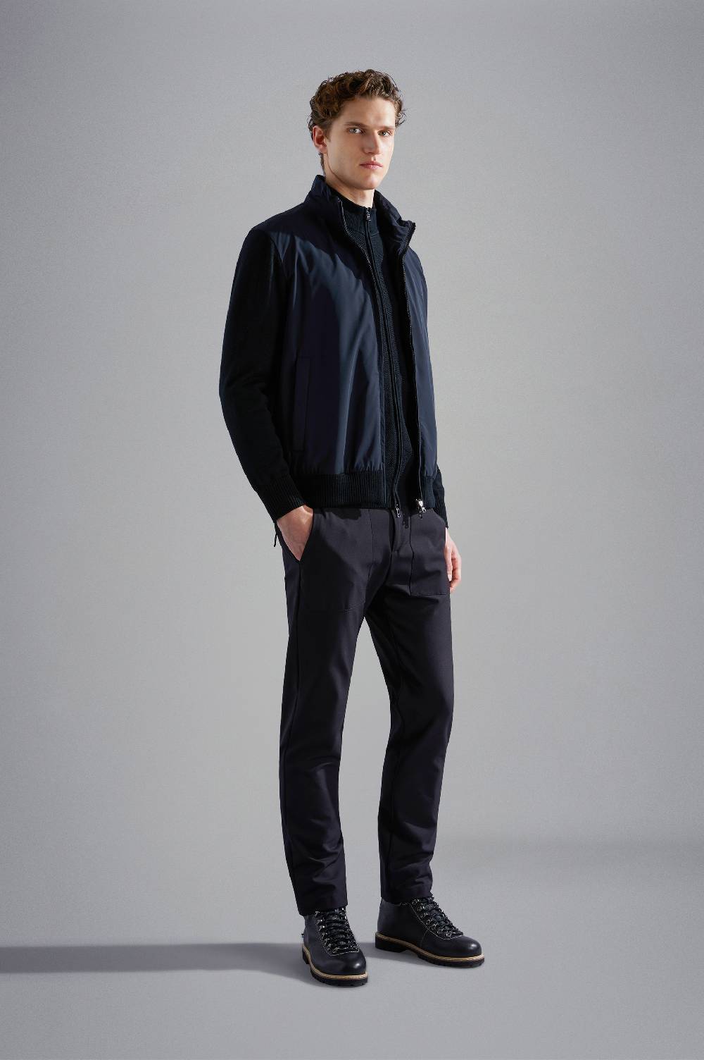 Paul & Shark Maglia Hybrid in lana e Typhoon® Paul & Shark 2025