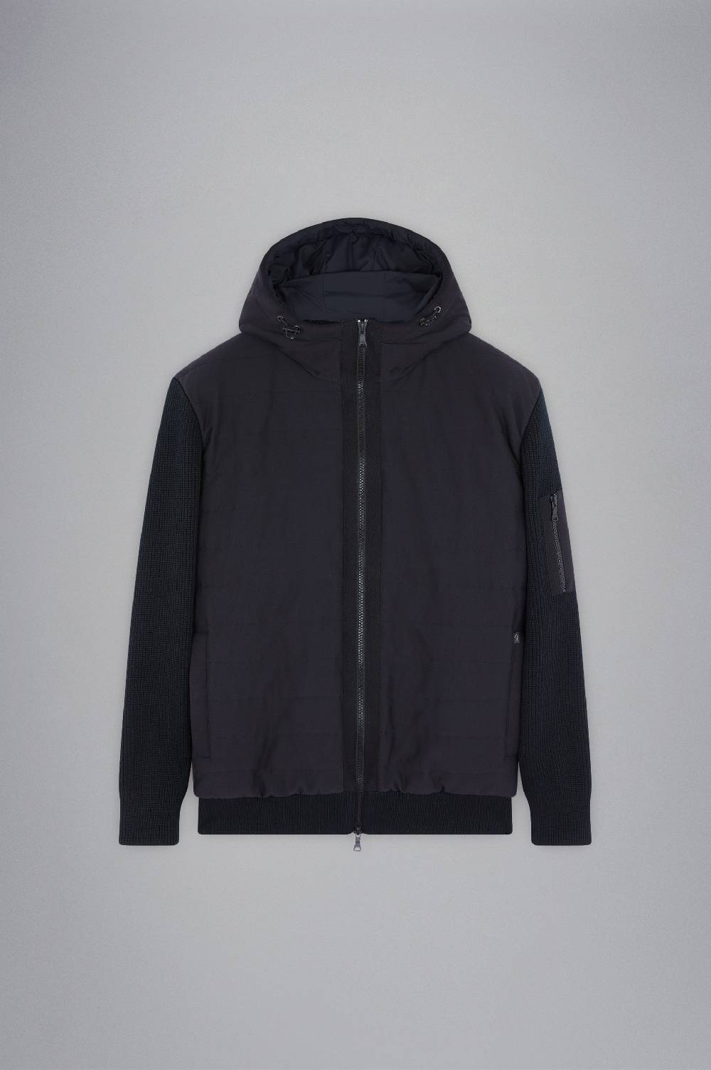 Paul & Shark Maglia Hybrid in lana e cotone trapuntato Paul & Shark In Linea