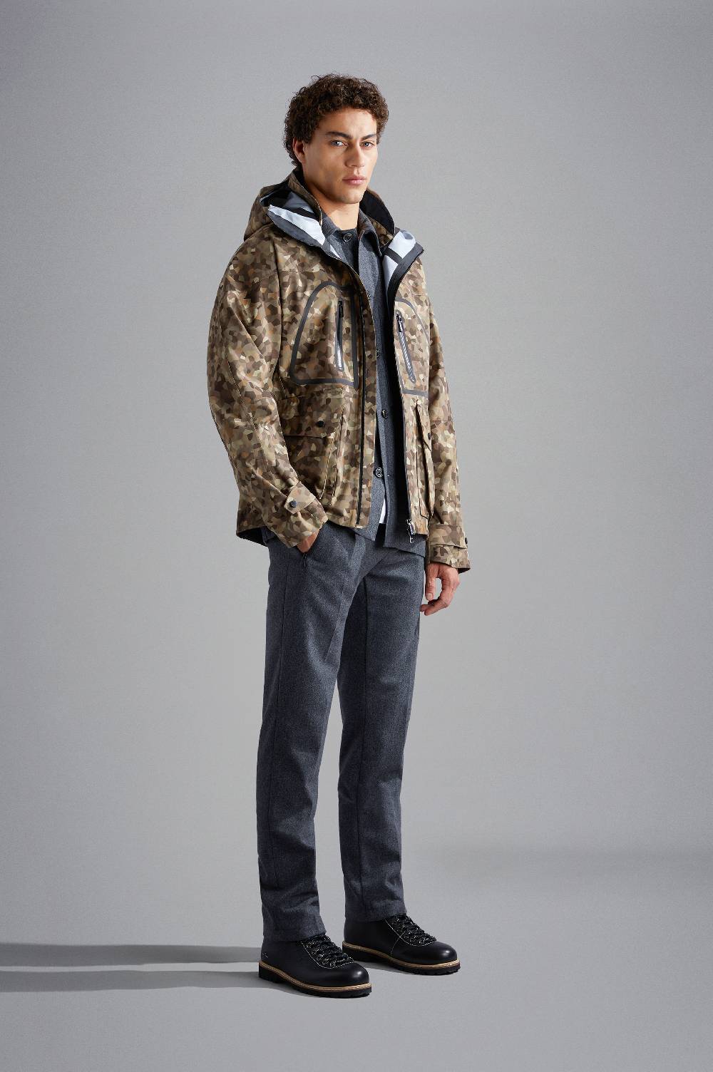 Paul & Shark Overshirt in lana tecnica Paul & Shark Pezzi Unici